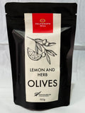 Lemon Herb Olives
